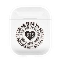 Youyouchard Kpop BTS Airpods Case, KOYA RJ SHOOKY MANG CHIMMY TATA Cooky Airpods Case AirPods Accessories Portable & Protective Transparent Cover Case for Airpods(BTS-5)