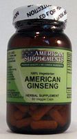 Ginseng American American Supplements 60 VCaps