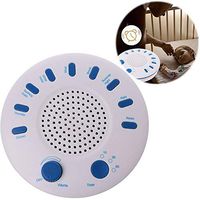 LNLN White Noise Machine Portable, Sound Therapy for Baby and Adult Sleeping and Relaxation Device, 9 Natural Sounds, 15-60 Minutes Timing