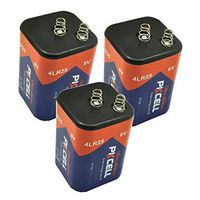 6V Alkaline Battery Lantern Dry Battery 3 Counts