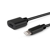 RCGEEK Compatible with OSMO Pocket to iPhone Data Transfering Extension Cable 3ft for OSMO Pocket Female to Male Pass Audio Video Music Data and Power Charge, 1 Piece