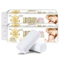 Kusocot 12 Rolls Family Restaurant Facial Tissues Soft Paper Tissues Tissue Bulk Bulk Durable (12 Rolls)