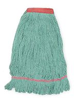 Tough Guy Cotton/Synthetic Blend Antimicrobial Looped-End Wet Mop, 1 EA - 1TYU3, (Pack of 2)