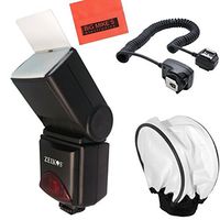 690EX Pro Series Digital DSLR Dedicated Camera Flash Starter Kit for Canon Digital EOS Rebel SL1, T1i, T2i, T3, T3i, T4i, T5, T5i EOS 60D, EOS 70D, 50D, 40D, 30D, EOS 5D, EOS 5D Mark III, EOS 6D, EOS 7D, EOS 7D Mark II, EOS-M Digital SLR Cameras