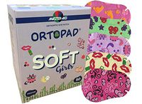 Ortopad Soft Bamboo Girls Eye Patches - Medium Size (50/Box)