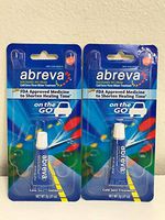 Abreva Cold Sore Treatment Cream [2 PACK]