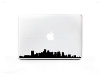 Boston Massachusetts Skyline 1 Sticker Decal For MacBook Pro, PC, Laptop, Window, Car, or Wall