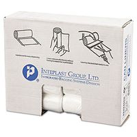 CLEAR CAN LINER / GARBAGE BAGS 24X24 7 TO 10 GALLON CAPACITY 20/50