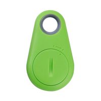 Sinfu GPS Tracker for Anti-Lost Theft Device Alarm Bluetooth Remote GPS Tracker Child Pet Bag Wallet Key Finder Phone Box (About 52X30X11mm, Green)