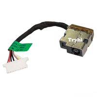 Laptop AC DC Power Jack Plug in Charging Port Socket Connector with Cable Harness for HP Pavilion 15-au 15t-au000 cto Series 15-au003na 15-au009na 15-au010wm 15-au012nl 15-au013na 15-au018ca