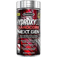 Hydroxycut Hardcore Next Gen, Scientifically Tested Weight Loss and Energy, Weight Loss Supplement, 100 Capsules
