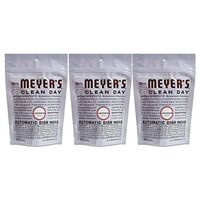 Mrs. Meyer's Automatic Dish Detergent, Lavender, 12.7 oz Pack, 20/Pack, 6 Packs/Carton