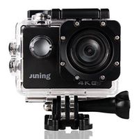 4K WIFI Sports Action Camera 16MP Full HD 1080P 2 Inch LCD Screen 170° Wide Angle Lens Waterproof (memory card not Included)-JUNING