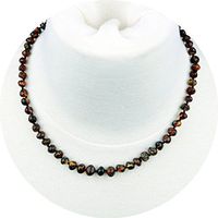 Baltic Amber Necklace for Adult (Unisex, Polished Green, 18 Inches) Lab-Tested, 100% Certified Baltic Amber - All Natural Pain Relief & Anti-Inflammatory for Migraine, Sinus, Arthritis & More!