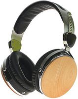 Symphonized Wraith 2.0 Premium Genuine Wood Over-Ear Headphones with in-Line Microphone, Tangle-Free Noise-Isolating Wired Stereo Earphones with Spare Replacement Cable Included (Maple Finish)