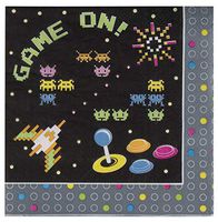 Juvale Game On Party Supplies, Disposable Napkins (100 Pack)