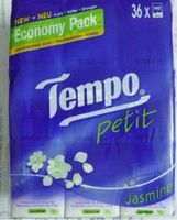 Tempo Pocket Tissues x 36pcs Jasmine Petit
