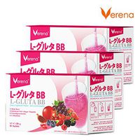 Set of 3 boxes Verena L Glutathione BB (10 sachets) Supplements for drinking, collagen, skin care, collagen, white skin