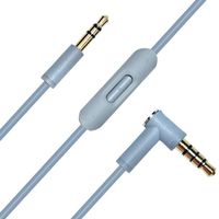Gadgetrock Replacement Audio Cable Cord for Beats By Dre Solo Studio Headphones-Gray