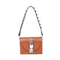 Fashionhe Bag Women Messenger Bag Shoulder Bags Small Square Bag Party Bag Flap Bag Outdoor Backpack(Brown)