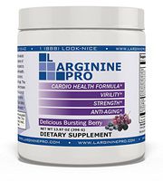 L-arginine Pro, 1 Now L-arginine Supplement - 5,500mg of L-arginine Plus 1,100mg L-Citrulline + Vitamins & Minerals for Cardio Health, Blood Pressure, Cholesterol, Energy (Berry, 1 Jar)
