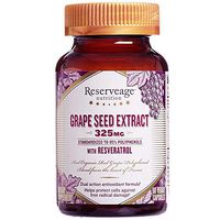 Reserveage, Grape Seed Extract with Resveratrol, for Antioxidant Protection, 60 Capsule