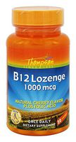 B12 1000mcg Plus Folic Acid Thompson 30 Lozenge
