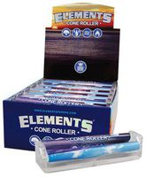 Elements Ultra Thin Rice Rolling Paper Machine - King Size Cone Roller (12 Pack Display Box)