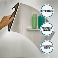 New All Purpose Hanging Squeegee: Squeegees for Shower Doors, Windows & Mirrors