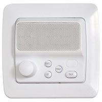 Intrasonic Technology IST RETRO Intercom Patio Station, White (RETRO-5P)