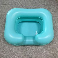 LMM@ Inflatable wash basin, folding basin Outdoor Portable Washbasin PVC Environmental protection Footbath Medical basin Water Home care Pregnant woman Medical Wash basin Bed Bed Patient bed Nursing b