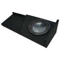Compatible with 2007-2013 Chevy Silverado Ext Cab Truck Harmony R104 Single 10 Sub Box Enclosure