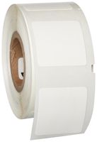 Brady WML-711-499 I.D. PRO Plus LS2000 And BradyMarker 1" Height, 1" Width, B-499 Nylon Cloth White Color XC Plus Printer Label (250 Per Roll)