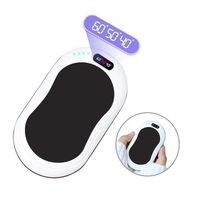 Hand Warmers Rechargeable 3-in-1, 6000mAh Portable USB Electric Pocket Hand Warmer/Power Bank, Great Solution for Raynaud's and Arthritis Sufferers, Best Winter Gift for Friends and Family (Black)