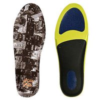 Mens Insole for Work Boots. Extra Cushion Insole with Flexible Support. Adaptive Arch and Gel Insert (City, US 8.5-10 / EU 41-43)