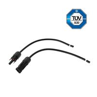 Renogy 9In 12 AWG Solar Panel and Controller Connector Adaptor Wire MC4 Extension Cables