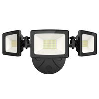 Onforu 50W LED Security Light, 5000LM Super Bright Outdoor Flood Light, IP65 Waterproof, 5000K Daylight White 3 Adjustable Heads Wall Light for Garage, Patio, Garden, Porch, Yard