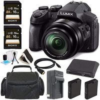 Panasonic Lumix DMC-FZ300 Digital Camera + 16GB Green's Camera Bundle 7
