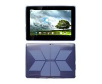 iShoppingdeals - for ASUS Transformer Pad Infinity TF700 / TF700T 10.1-INCH Tablet TPU Rubber Shell Cover Case, Light Blue