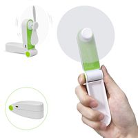 Handheld Mini Fan USB Rechageable Desktop Fan Portable Pocket Fan 2 Speeds Adjustable Personal Fan for Home Office Travel Outdoors