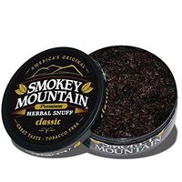 Smokey Mountain Herbal Snuff - Classic - 1-Can - Nicotine-Free and Tobacco-Free