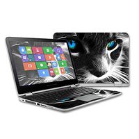 MightySkins Skin Compatible With HP Pavilion x360 - 13 (2015) Touch Laptop case wrap cover sticker skins Cat