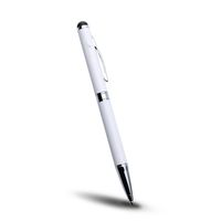 Acase Capacitive Stylus Pen Combo with Parker Cartridge (Twist Style) for Apple iPad, Samsung Galaxy, BlackBerry Playbook (White)