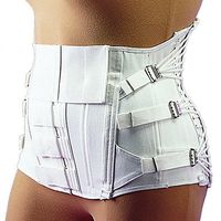 Unisex Cinch-it Side-lace Pendulous Lumbosacral Back Support Corset 578 (62)