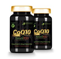 CoQ10 QQ - CoQ10 Plus Natural PQQ (2 Bottles - 60 Vegetarian Softgels)