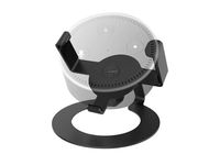 Monoprice Tilt Desk Mount for Amazon Echo Dot - Black |Heavy-Duty | Small & Compact