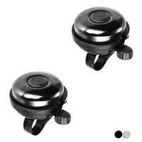 Accmor Classic Bike Bell, Aluminum Bicycle Bell, Loud Crisp Clear Sound Bicycle Bike Bell for Adults Kids, Right Hand/Left Hand Use