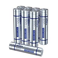 MELASTA AAA Rechargeable Batteries, 850mAh 8-Pack 1.2V NiMH 1200 Cycle for Solar Light Flashlight Toys Voice Recorder Mp3 Player Mouse Clocks Remote Controller