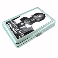 Snoop Dogg Mug Shot Metal Silver Cigarette Case Holder Box