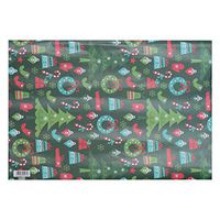 Toyvian 10pcs Wrapping Paper Decorative Holiday Flower Wrapping Crafting Paper